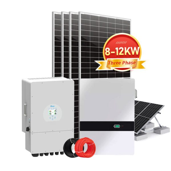 Hybrid Solar System Kit - Solar System 8KW/10KW/12KW - Sunway Solar